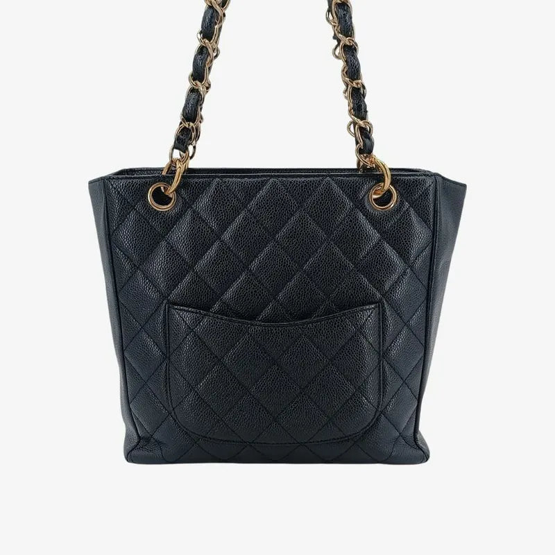 rb419-chanel-vintage-black-caviar-leather-embossed-logo-pst-tote-bag
