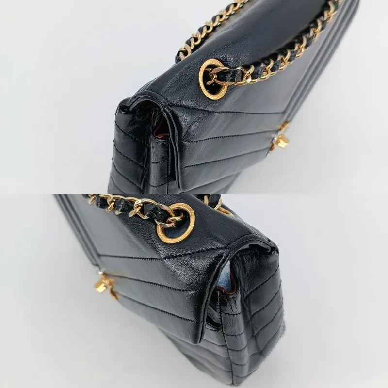 90195393-chanel-vintage-black-lambskin-paris-limited-edition-flap-bag