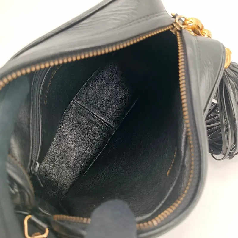 js390-chanel-vintage-black-lambskin-tassels-gold-chain-camera-bag
