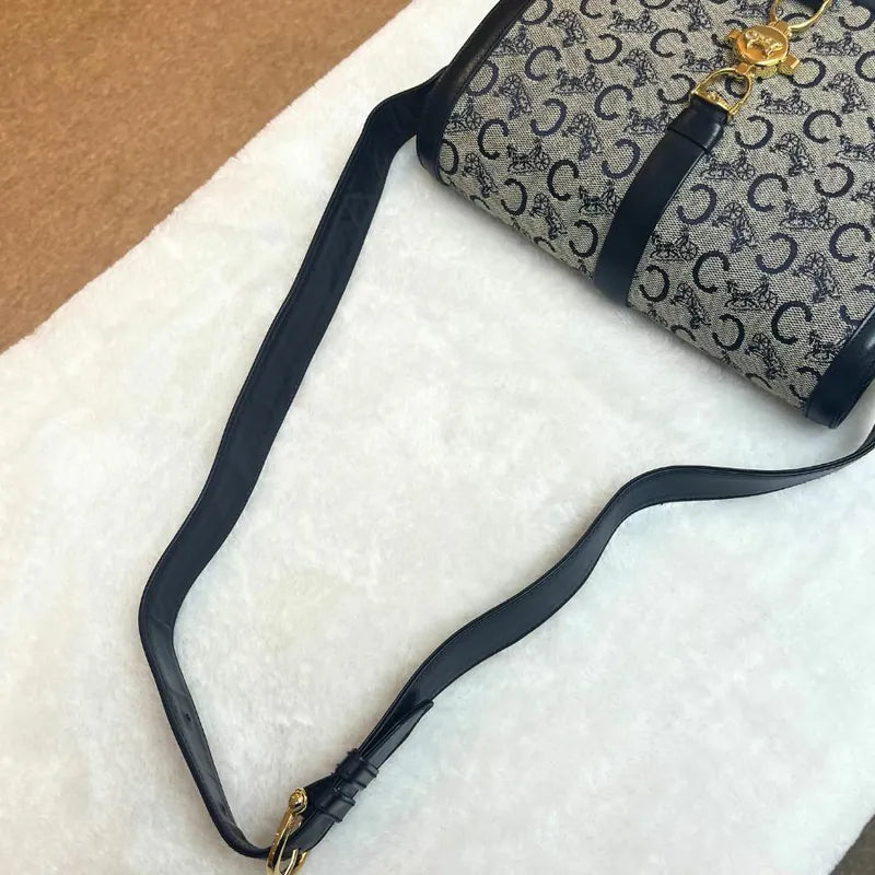 rc933-celine-vintage-c-macadam-horse-carriage-canvas-navy-shoulder-bag