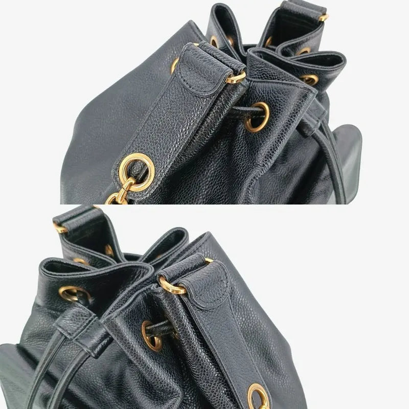 ra292-chanel-vintage-black-caviar-leather-gold-ball-bucket-bag