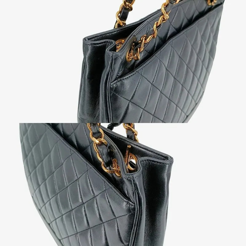 jt144-chanel-vintage-black-lambskin-quilted-tote-bag