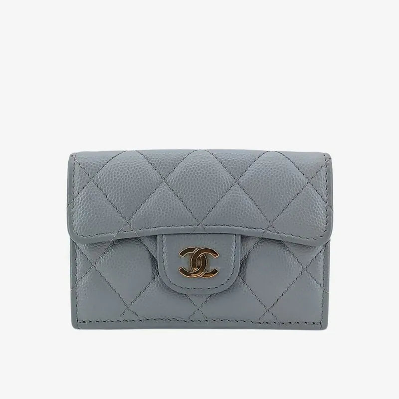 ra078-chanel-grey-caviar-leather-classic-small-flap-wallet