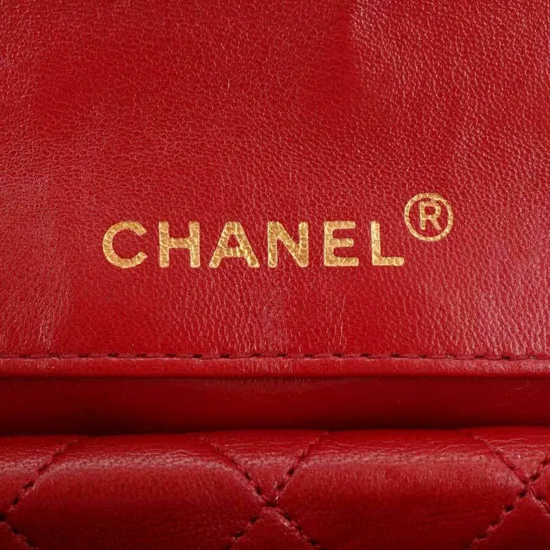 js002-chanel-vintage-bicolor-red-black-lambskin-quilted-flap-bag