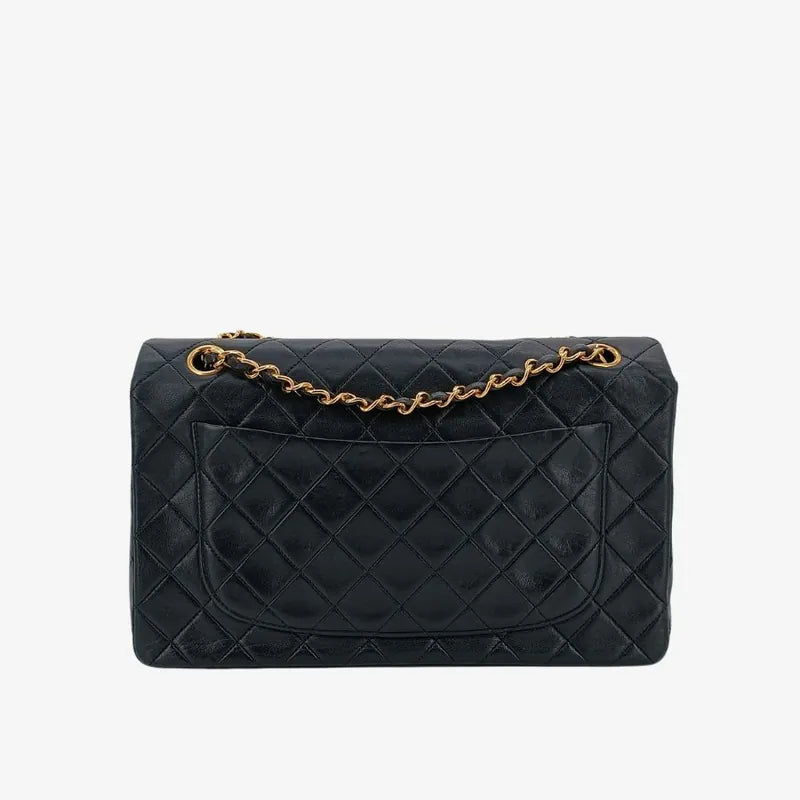 c508-chanel-vintage-black-lambskin-27cm-classic-flap-bag