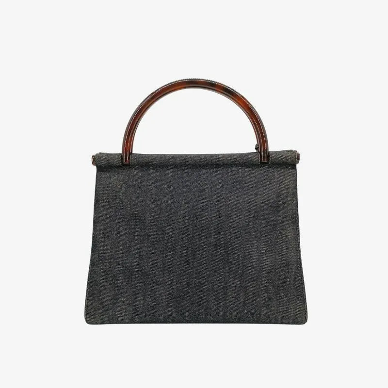 jt299-chanel-vintage-black-denim-tortoiseshell-tote-bag