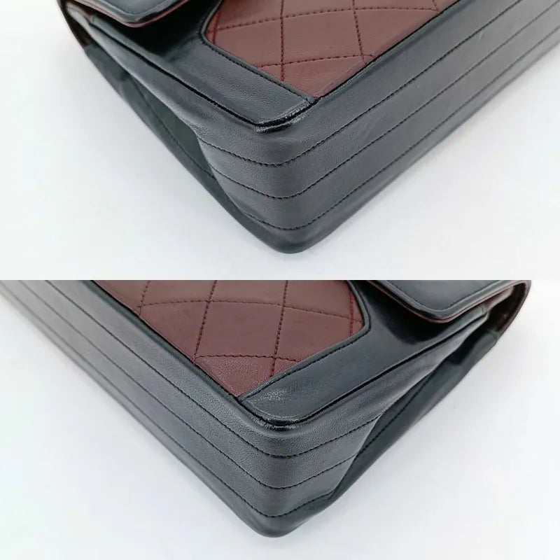 rb876-chanel-vintage-bicolor-burgundy-black-lambskin-flap-bag