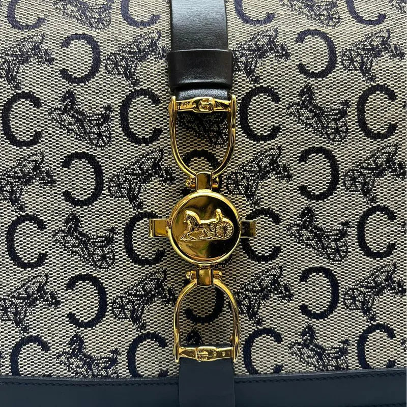 rc933-celine-vintage-c-macadam-horse-carriage-canvas-navy-shoulder-bag