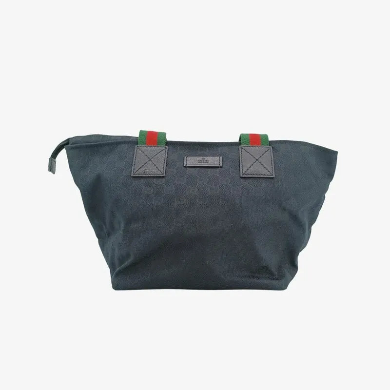 js915-gucci-black-canvas-tote-bag