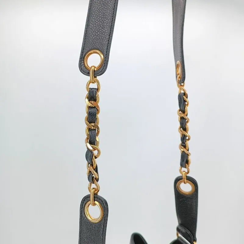 ra522-chanel-vintage-black-caviar-leather-gold-ball-bucket-bag