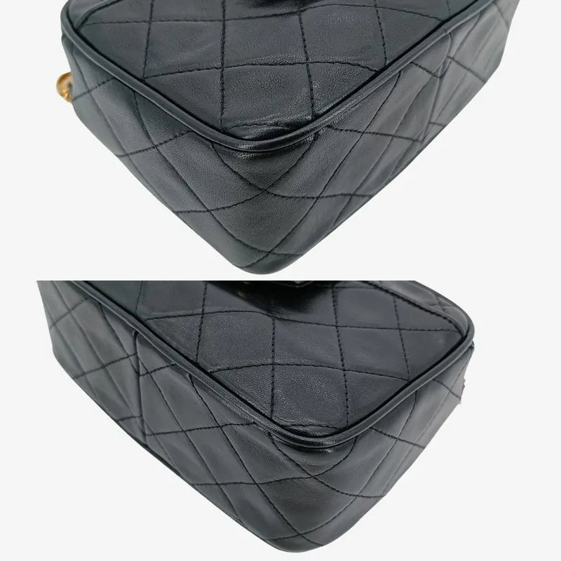 ju480-chanel-vintage-black-lambskin-gold-chain-tassel-camera-bag