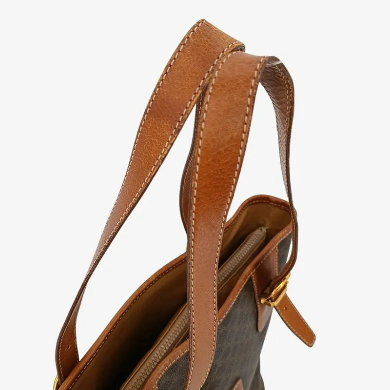 jt333-celine-brown-canvas-macadam-tote-bag