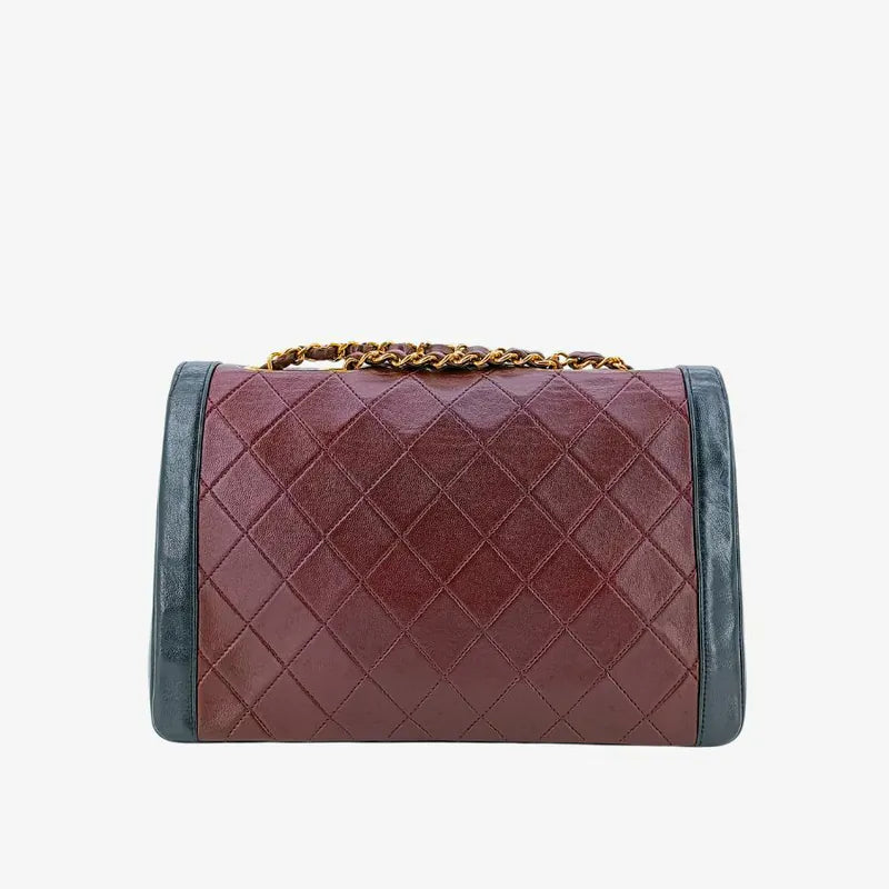 rb876-chanel-vintage-bicolor-burgundy-black-lambskin-flap-bag