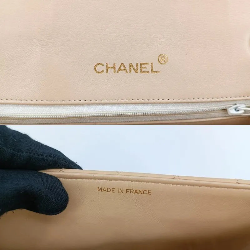 jah78-chanel-vintage-beige-lambskin-half-moon-flap-bag