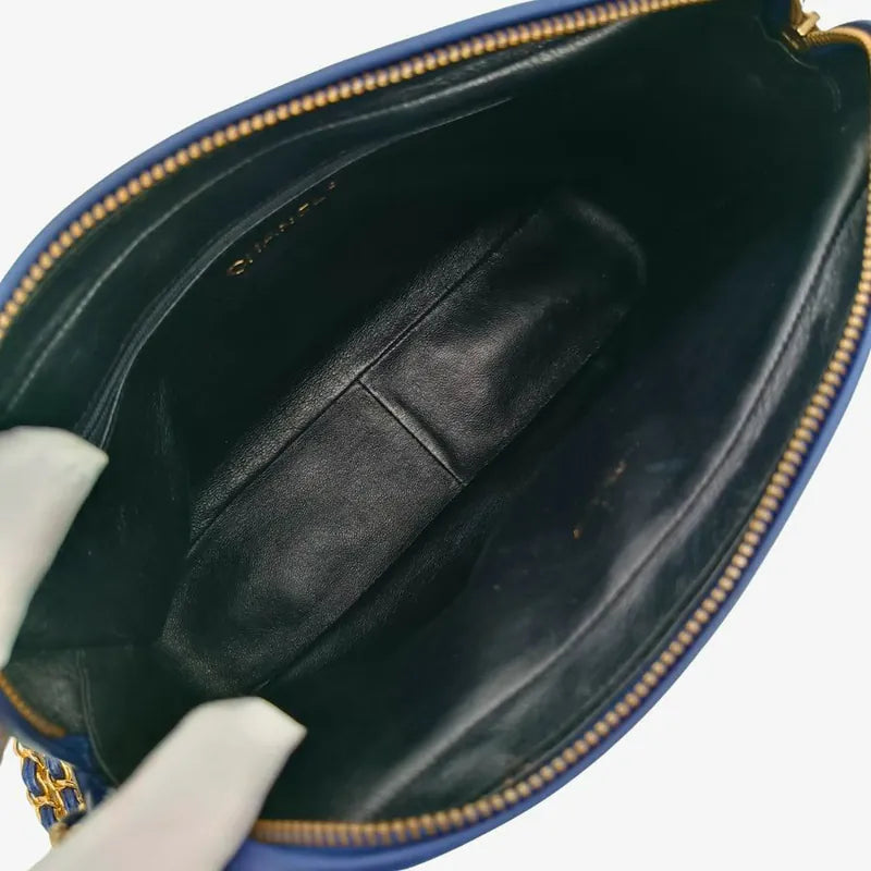 jt708-chanel-vintage-navy-lambskin-clover-chain-camera-bag