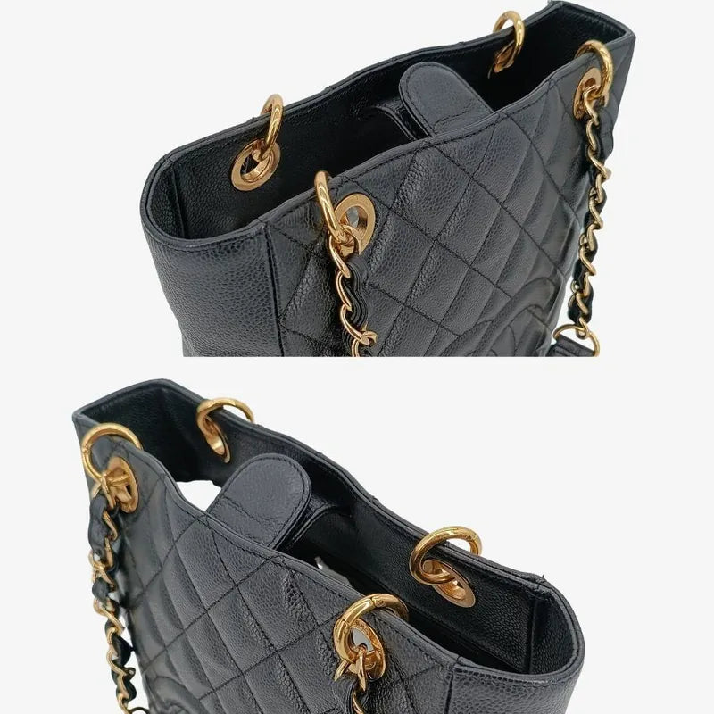 js560-chanel-vintage-black-caviar-leather-embossed-logo-pst-tote-bag
