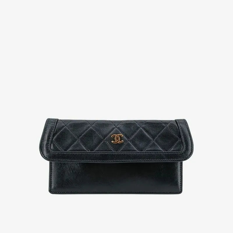 jah100-chanel-vintage-black-lambskin-quilted-flap-bag