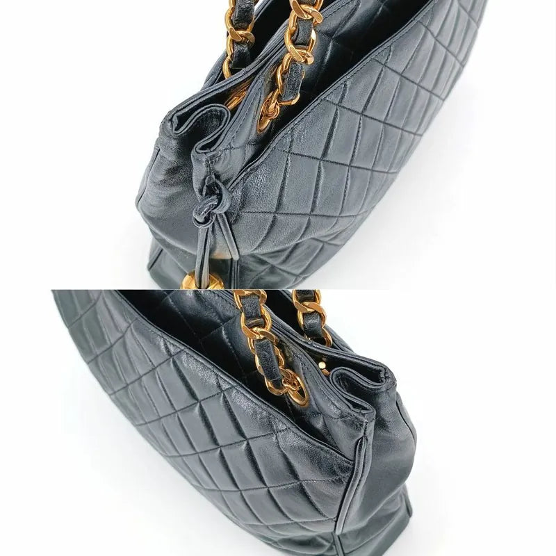 jt065-chanel-vintage-black-lambskin-quilted-tote-bag