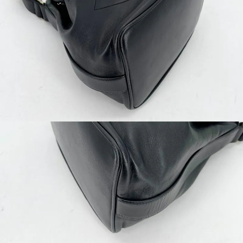 jw376-chanel-vintage-black-lambskin-bucket-bag