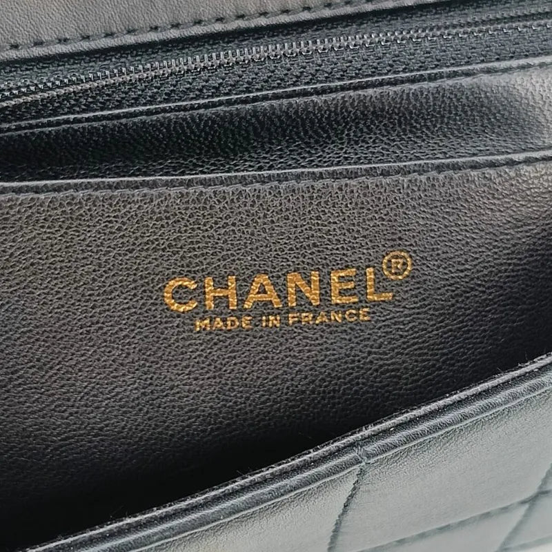 90199599-chanel-vintage-black-lambskin-chocolate-bar-flap-bag