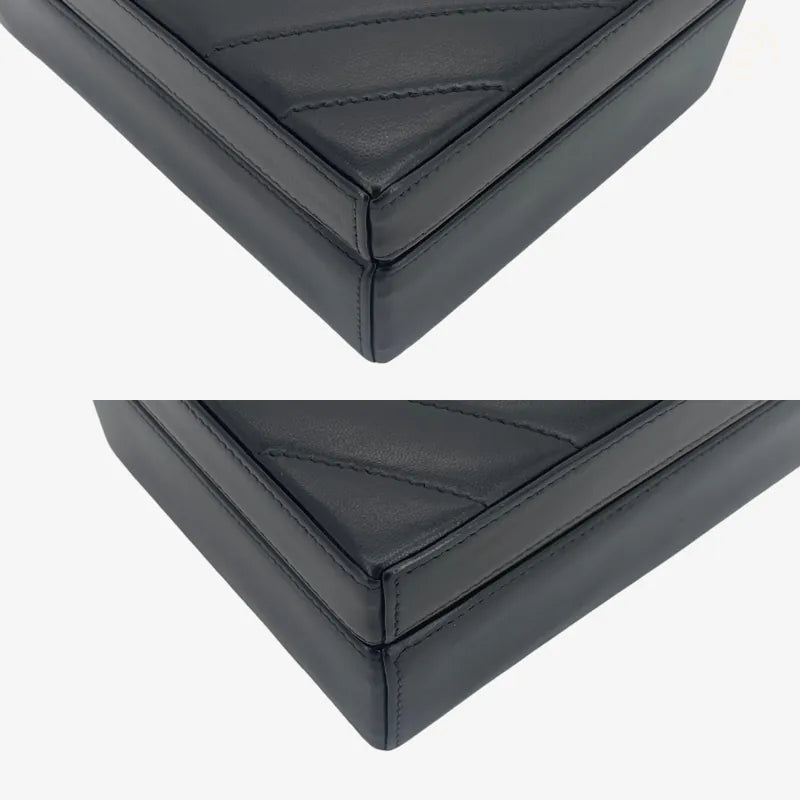jw592-chanel-vintage-black-lambskin-chevron-box-bag