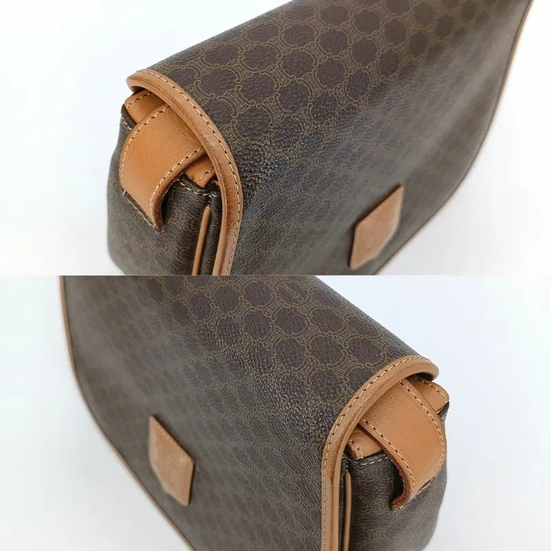 ra043-celine-brown-canvas-macadam-shoulder-bag