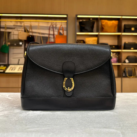 rc328-gucci-vintage-black-caviar-leather-shoulder-bag