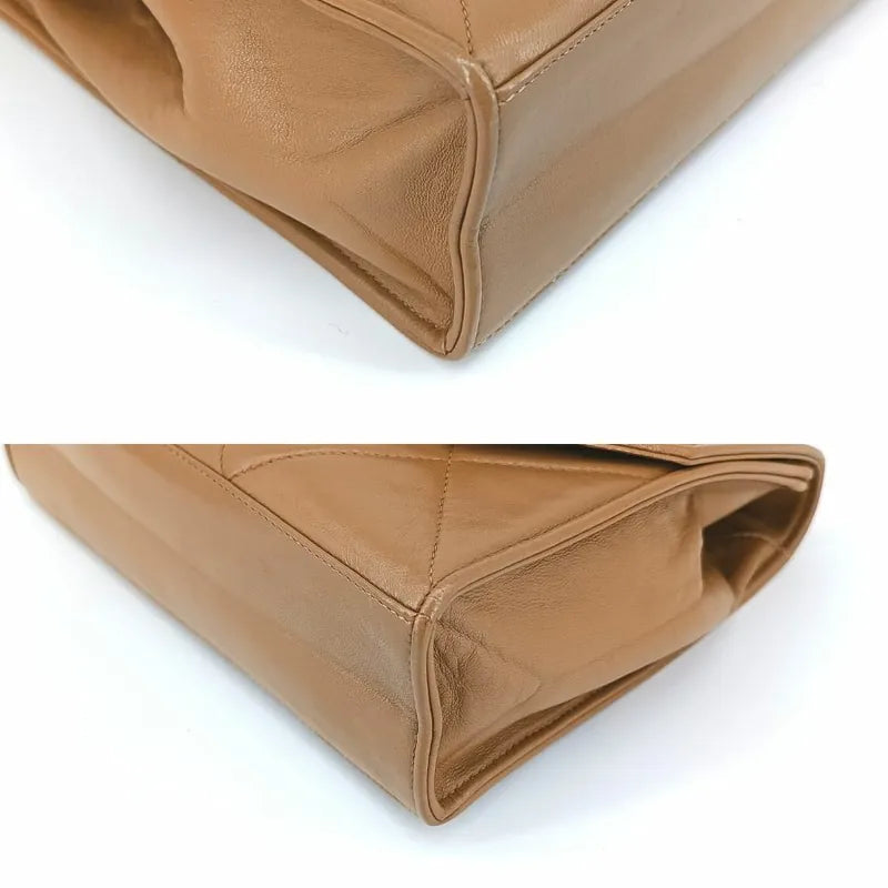 c359-chanel-vintage-beige-lambskin-quilted-flap-bag