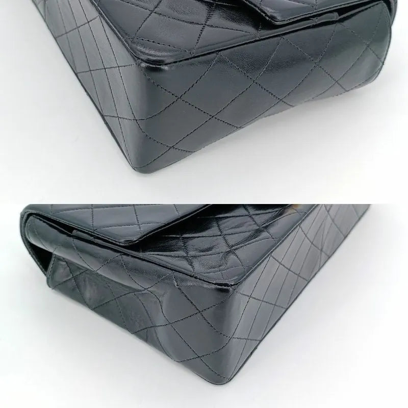 jr228-chanel-vintage-black-lambskin-27cm-classic-flap-bag