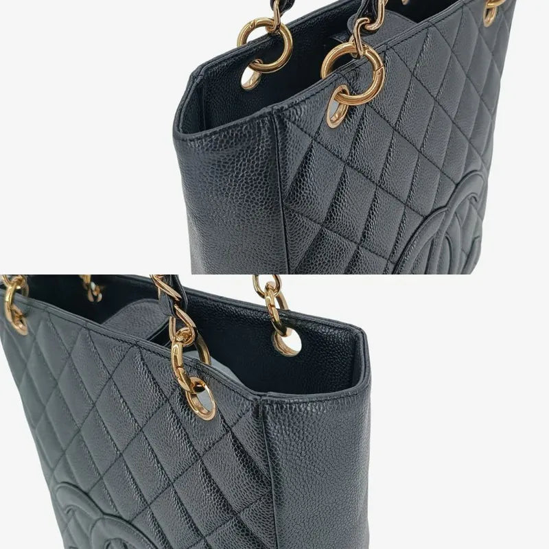 rb419-chanel-vintage-black-caviar-leather-embossed-logo-pst-tote-bag