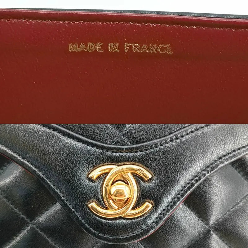 jr659-chanel-vintage-black-lambskin-quilted-flap-bag