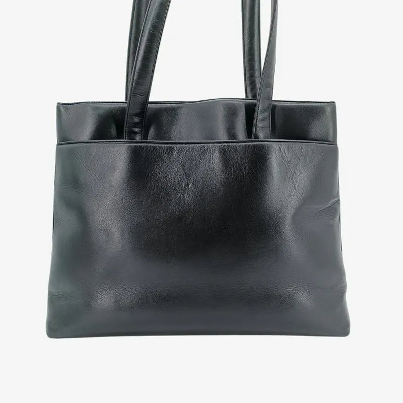 rb235-chanel-vintage-black-calfskin-tote-bag