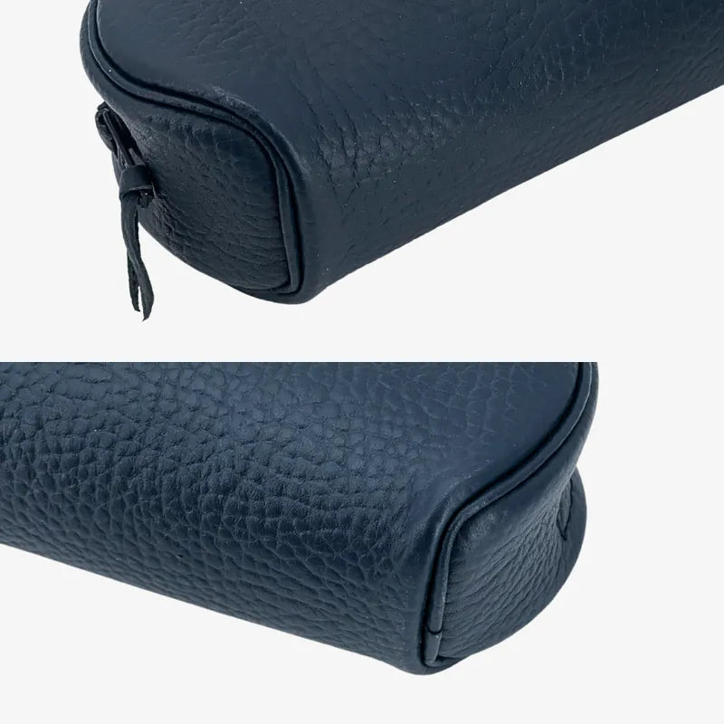 re163-christian-dior-vintage-navy-caviar-leather-glasses-case-pouch