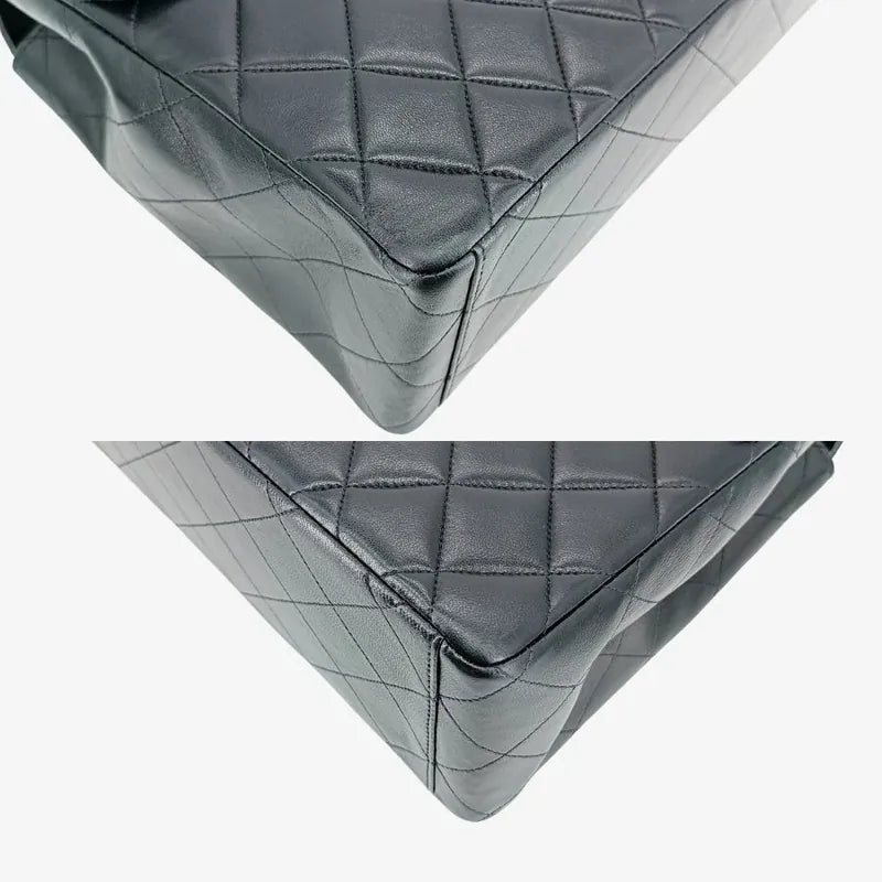 js527-chanel-vintage-black-lambskin-maxi-classic-flap-bag