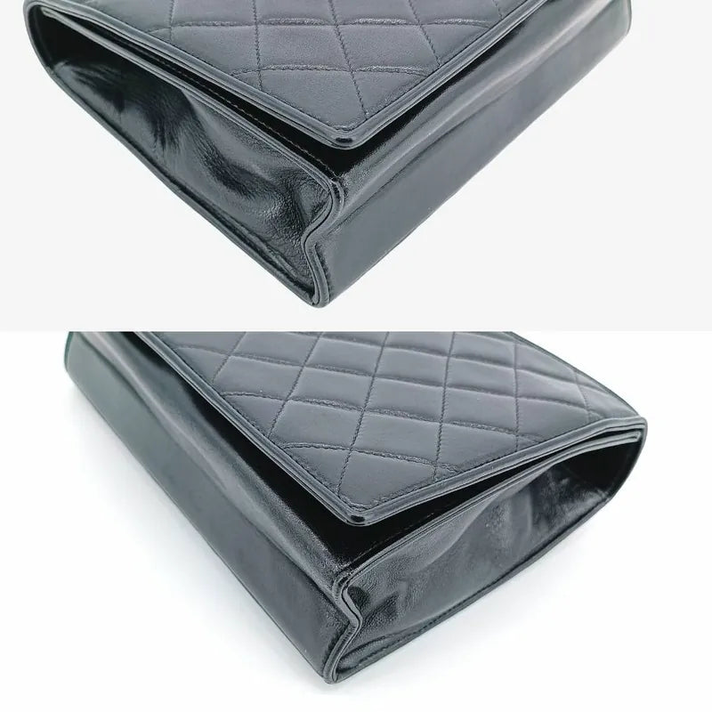 jr927-chanel-vintage-black-lambskin-quilted-flap-bag