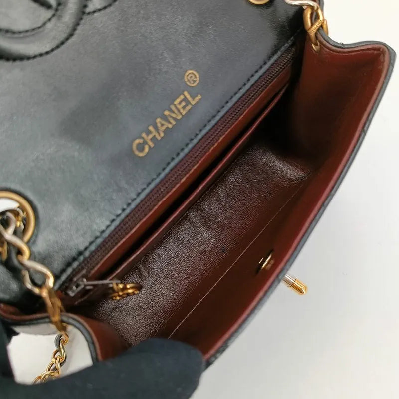 jt522-chanel-vintage-black-lambskin-17cm-mini-square-flap-bag