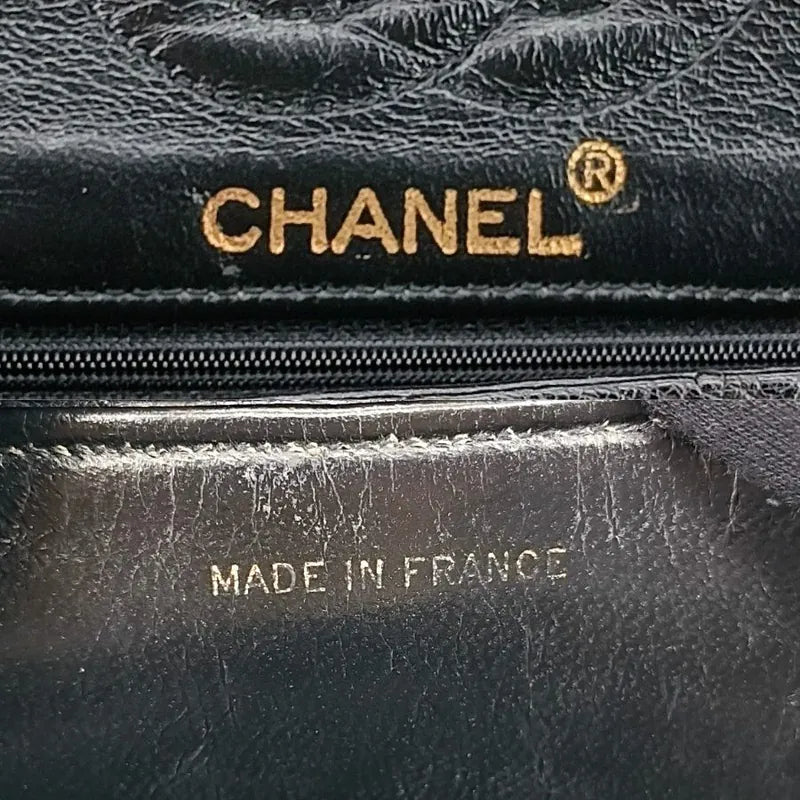 sh020-chanel-vintage-black-ostrichskin-23cm-classic-flap-bag