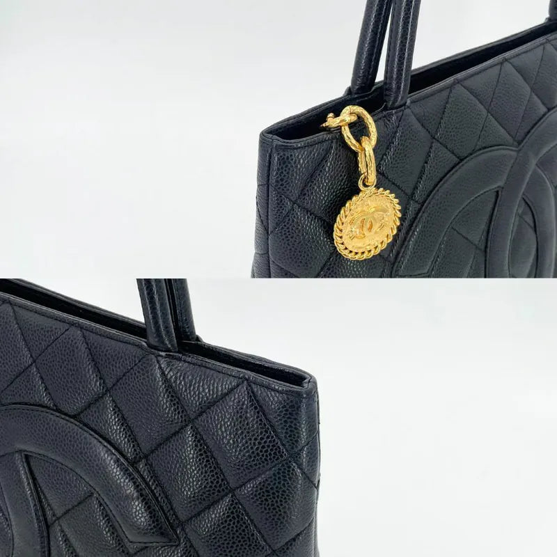 jw394-chanel-vintage-black-caviar-leather-1804-tote-bag