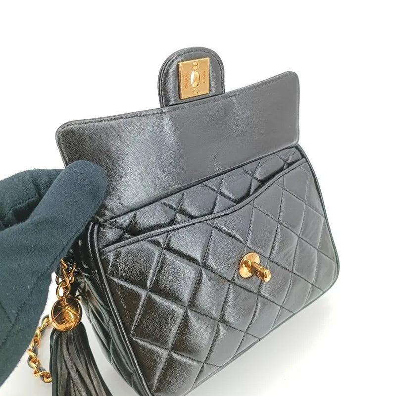 jt005-chanel-vintage-dark-brown-lambskin-tassel-camera-bag