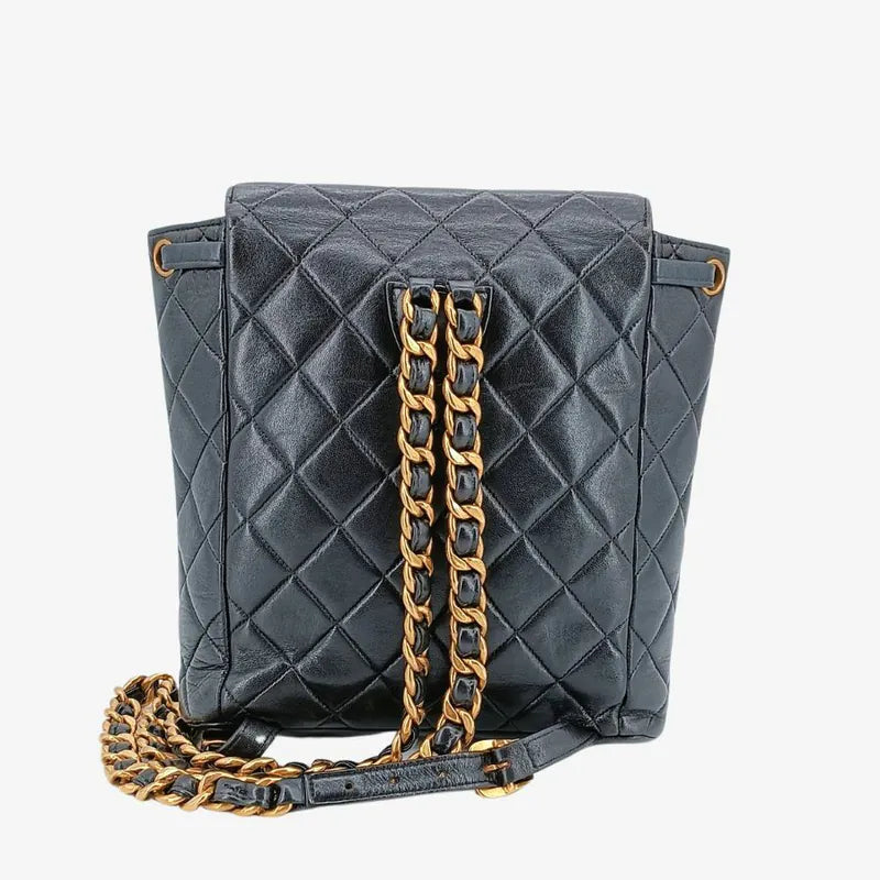 jah128-chanel-vintage-black-lambskin-duma-backpack