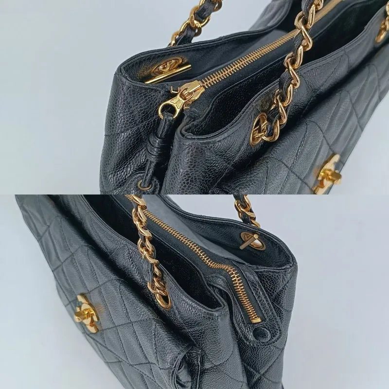 ra046-chanel-vintage-black-caviar-leather-tote-bag