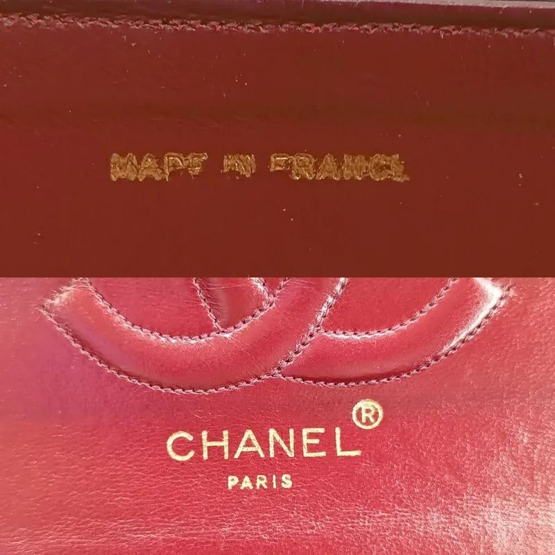 jr695-chanel-vintage-black-lambskin-horizontal-stripe-circle-turnlock-flap-bag