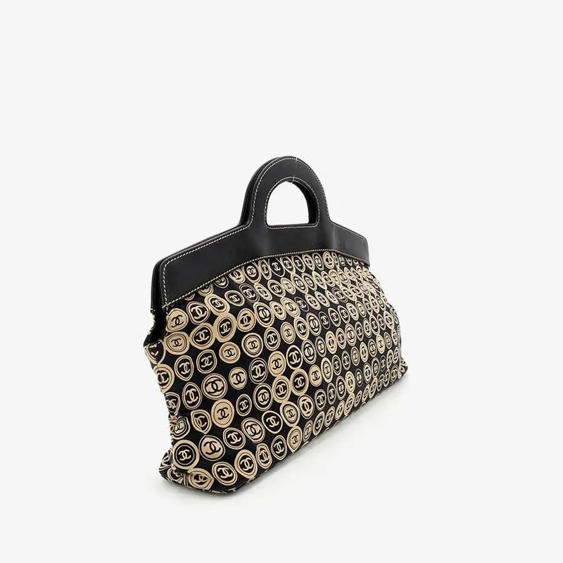 js003-chanel-navy-cotton-handbag