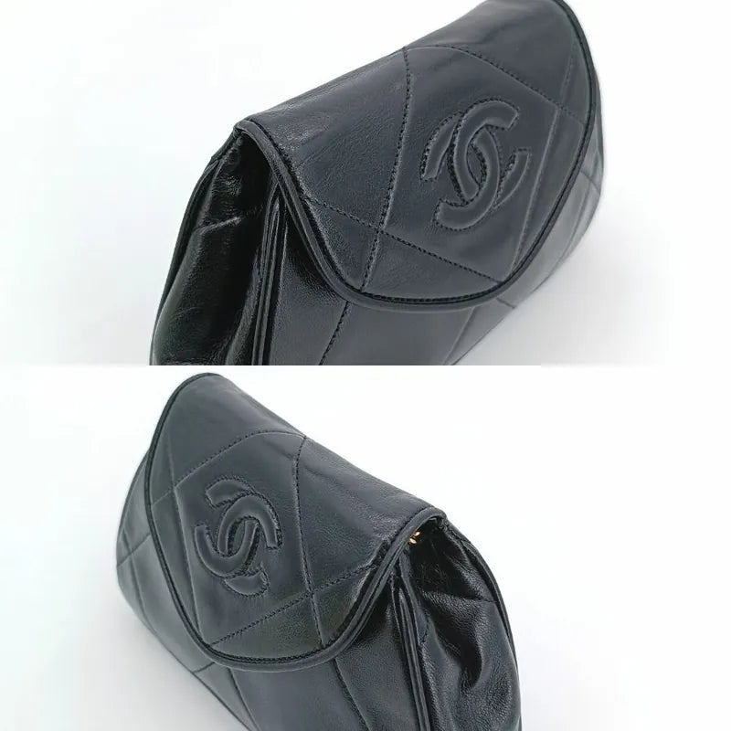 jr112-chanel-vintage-black-lambskin-quilted-flap-bag