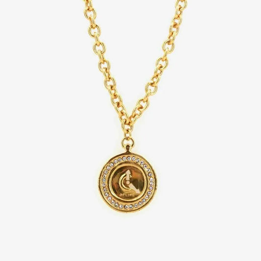 jq951-celine-vintage-gold-plated-necklace