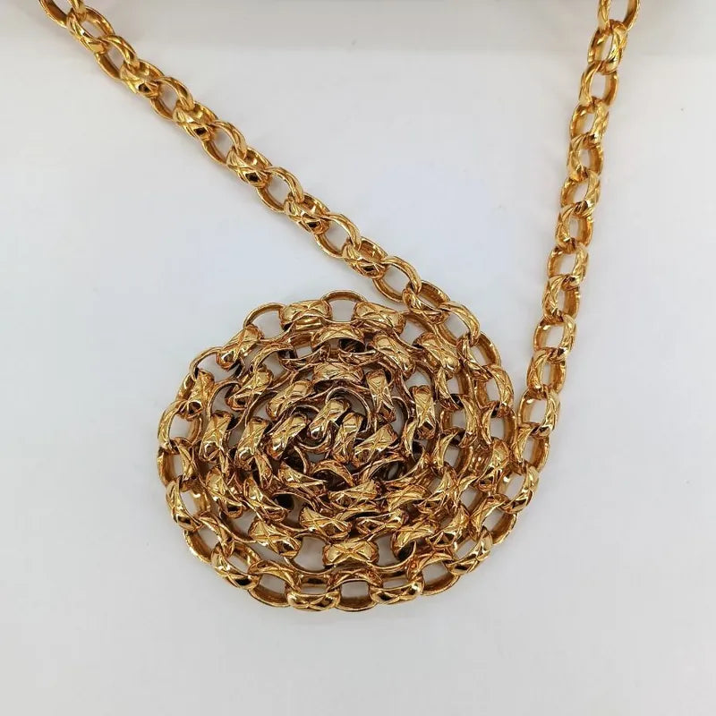 jt220-chanel-vintage-beige-lambskin-gold-chain-flap-bag
