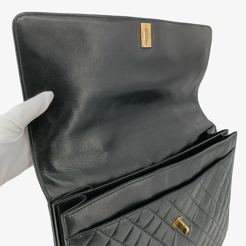 ju695-chanel-vintage-black-lambskin-quilted-big-cc-briefcase