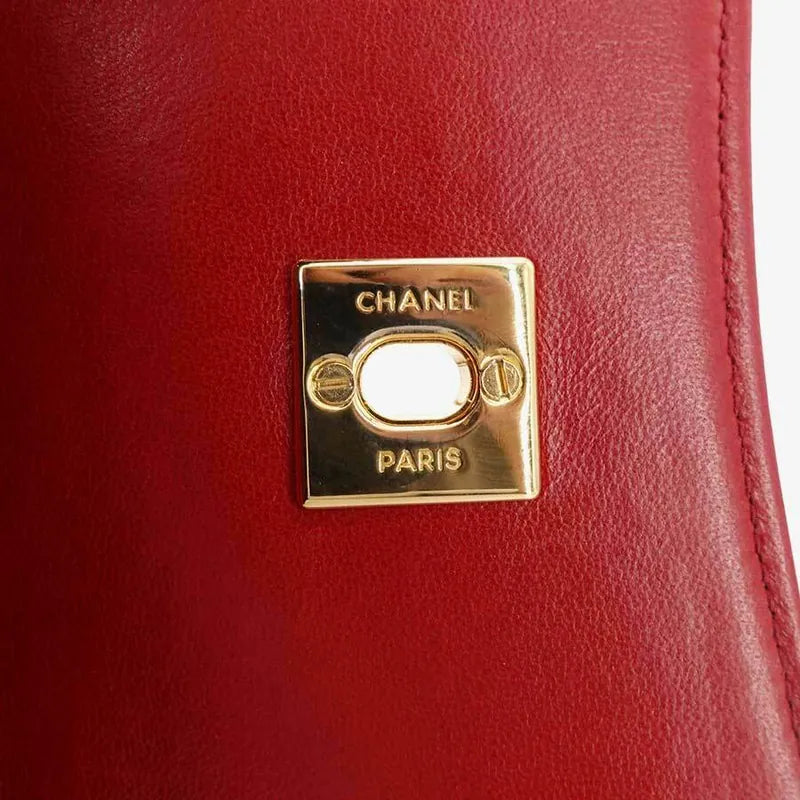 js002-chanel-vintage-bicolor-red-black-lambskin-quilted-flap-bag