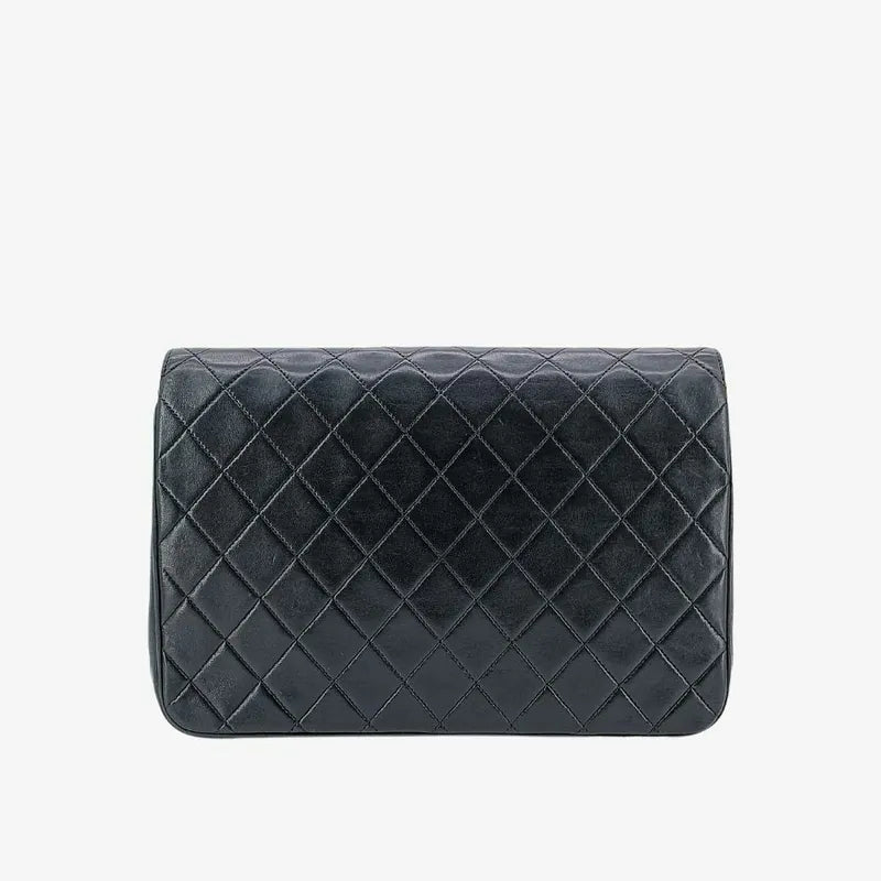 ra952-chanel-vintage-black-lambskin-quilted-flap-bag