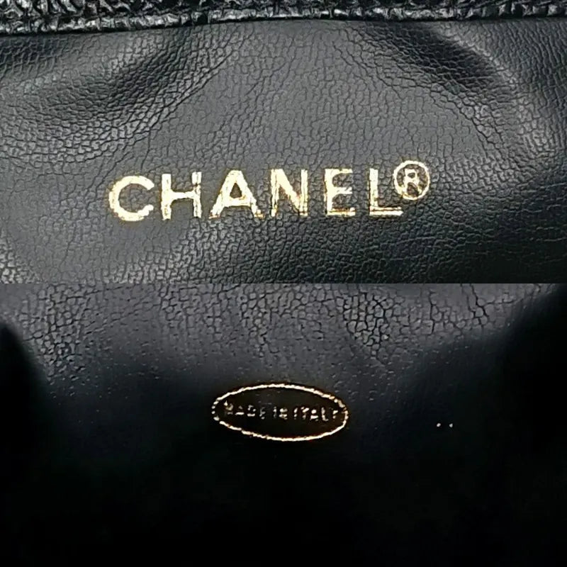 ra177-chanel-vintage-black-caviar-leather-gold-ball-bucket-bag